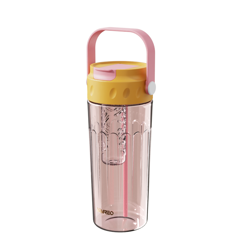 斯密欧 酷派花茶杯800ml  MR130-800（单位：个） 黄色